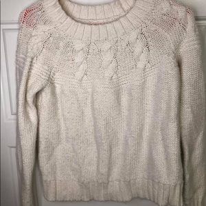 White Hollister Sweater